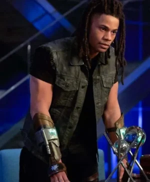 Jordan Calloway Black Lightning Jean Vest