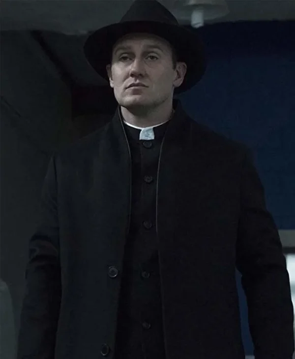 Josh Stewart The Punisher 2 Black Long Coat