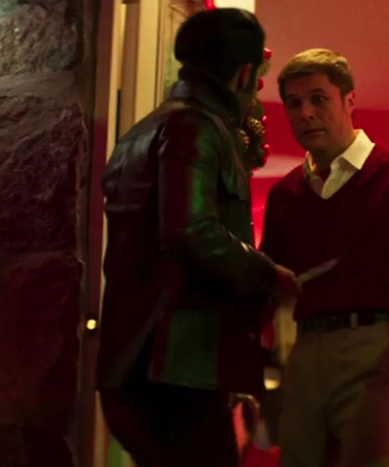 Jude The Sacrifice Game Brown Leather Jacket-2