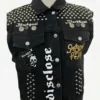 Juice Wrld Black Studded Jean Vest 1 510x624 1