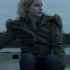 Julia Garner Ozark Green Parka Hooded Jacket