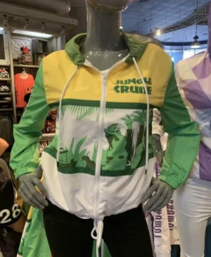 Jungle Cruise Hooded Collar Cotton Jacket