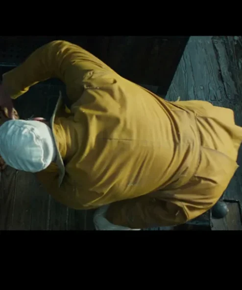 Jungle Cruise The Rock Frank Brown Cotton Coat Back 510x638 1