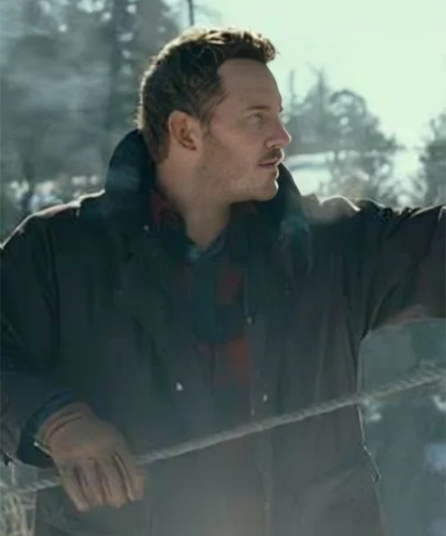 Jurassic World Owen Grady Brown Cotton Trench Duster Coat