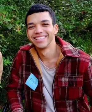 Justice Smith All The Bright Places Plaid Wool Jacket