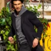 Justin Baldoni It Ends with Us Wool Mid-Length Coat