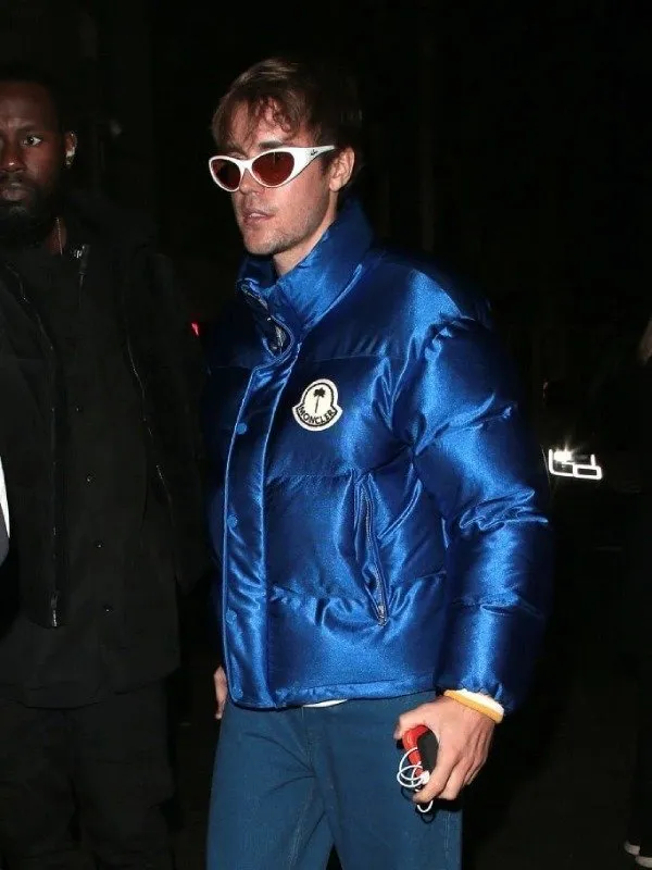 Justin Bieber London Fashion Week Puffer Jacket