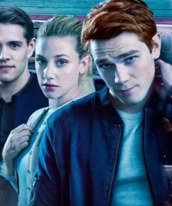 KJ Apa Blue Riverdale S02 Bomber Denim Jacket
