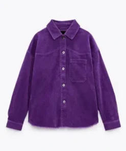 Kamala Khan Ms. Marvel Purple Cord Jacket