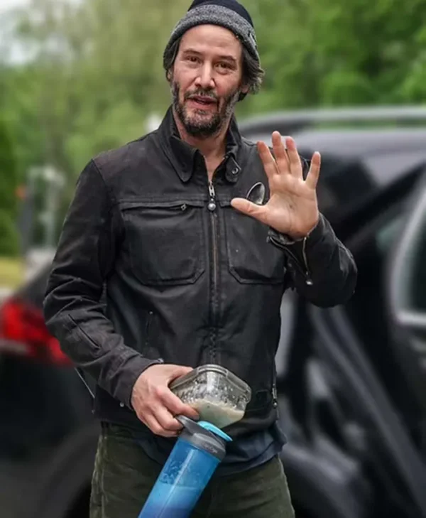 Keanu Reeves John Wick 4 Cotton Jacket