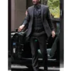 Keanu Reeves John Wick Formal Black Single Breasted Suit