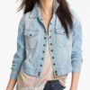 Kelsey Asbille Yellowstone S3 Blue Denim Jacket