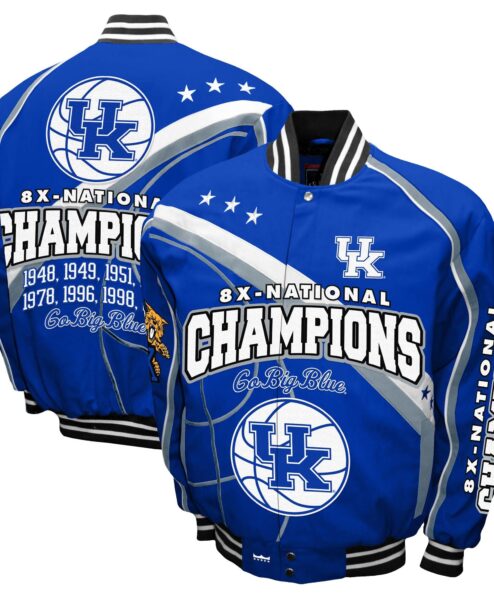 Kentucky Wildcats NCAA 8-Time National Champions Jacket