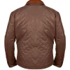 Yellowstone John Dutton quilted jacket with a rugged ranch-inspired style