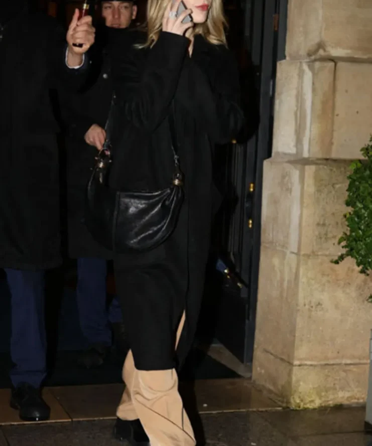 Kiernan-Shipka-Black-Trench-Coat-Sale