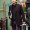 Kilgrave Maroon Jessica Jones Pea Coat