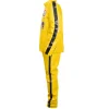 Kill Bill yellow martial arts jumpsuit with bold black detailing