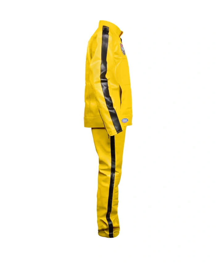 Kill Bill yellow jumpsuit inspired by the iconic movie outfit
