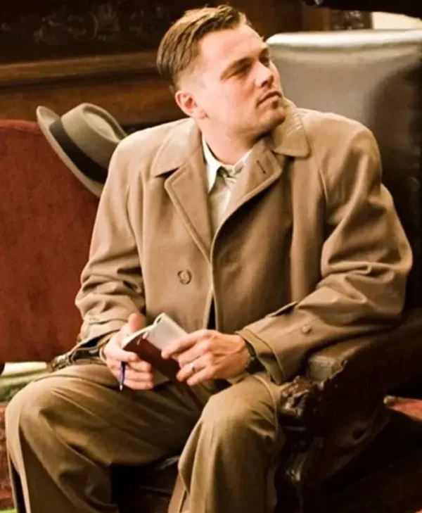 Killers of the Flower Moon Ernest Burkhart Beige Coat