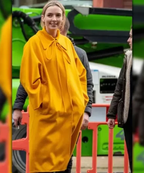 Killing Eve Season 03 Villanelle Yellow Wool Coat
