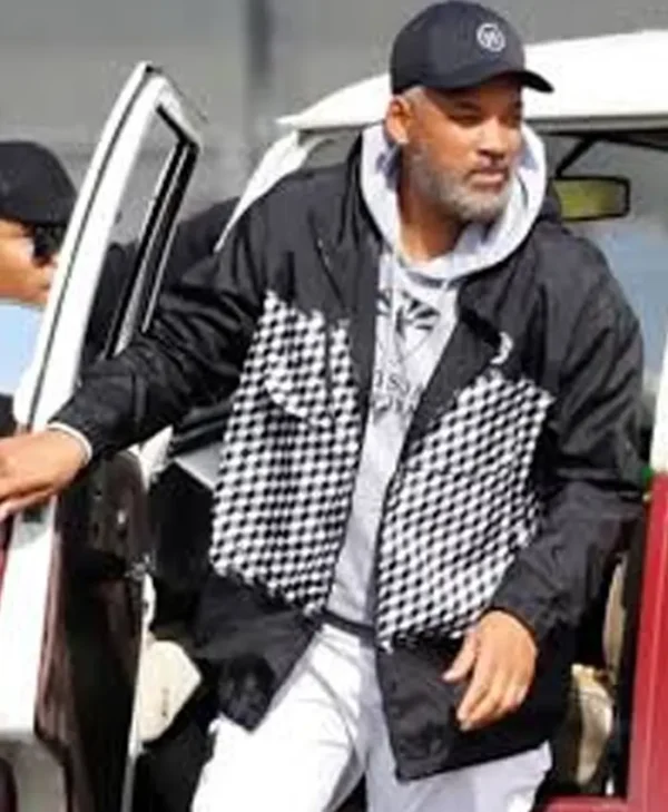 King Richard Williams Black and White Cotton Jacket
