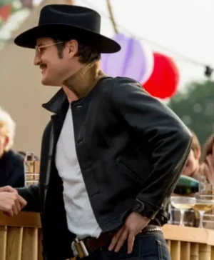 Kingsman The Golden Circle Agent Whiskey Leather Jacket