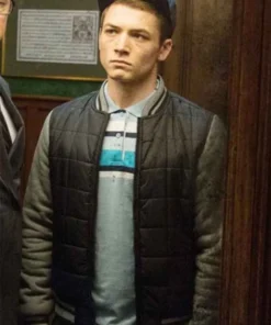 Kingsman The Secret Service Eggsy Puffer Bomber Jacket