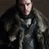 Kit Harington Eternals Dane Whitman Fur Long Coat
