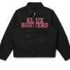 Klux Busters Logo Black Men Cotton Jacket
