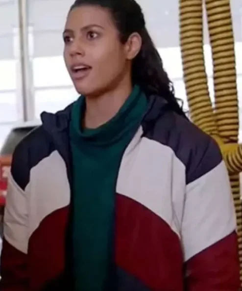 Kylie Estevez Parachute Color Block Jacket