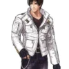 Kyo Kusanagi King Of Fighters Leather White Jacket