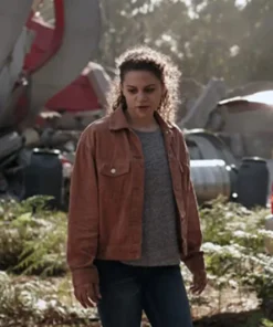 La Brea Lily Santiago Brown Corduroy Jacket