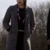 Gabrielle Walsh Found 2023 Grey Wool Coat