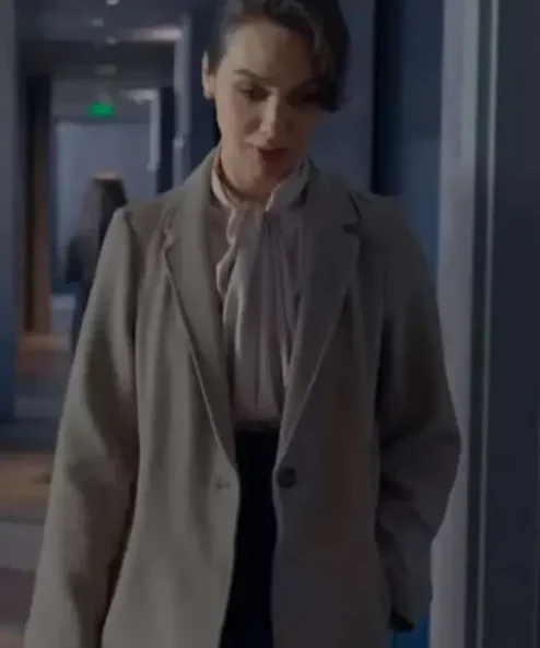 Lale Kiran As the Crow Flies S01 Beige Coat