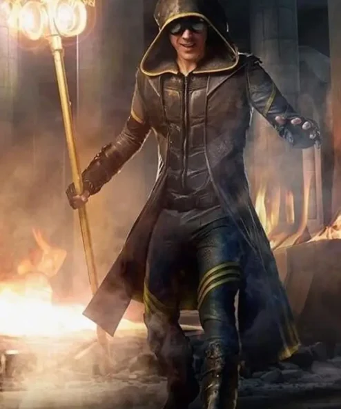 Lamplighter The Boys Black Leather Coat