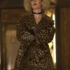 Lana Winters American Horror Story Leopard Fur Coat