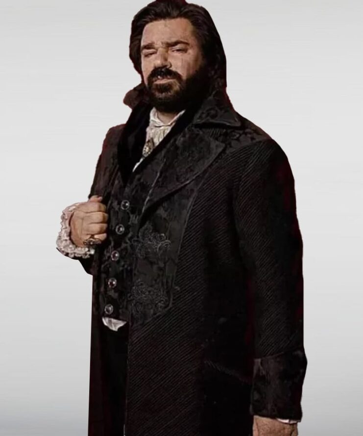 Laszlo Cravensworth What We Do In The Shadows Velvet Coat
