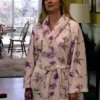 Laura Linney Multicolor Robe