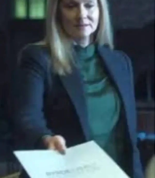 Laura Linney Ozark S04 Blue Blazer