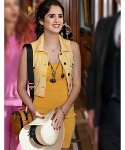 Laura Marano The Royal Treatment Yellow Vest