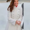 Laura-Osnes-One-Royal-Holiday-Anna-White-Long-Coat