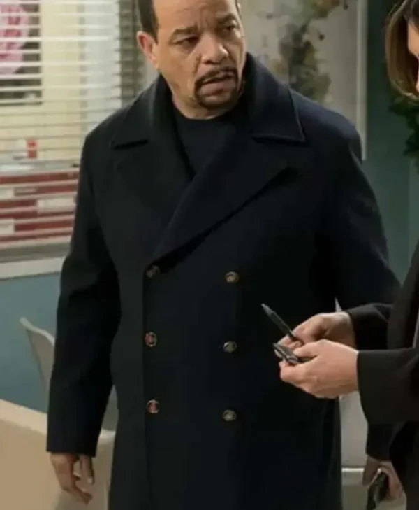 Law And Order Ice T SVU Black Coat