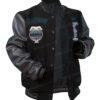 Order this black Lebron James Tiffany and Co X Nike Collaboration Wool Varsity Bomber Jacket