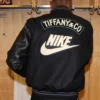 Lebron James Tiffany and Co Nike Varsity Jacket back look