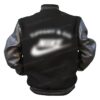 Lebron James Black Tiffany and Co X Nike Collaboration Wool Bomber Varsity Jacket