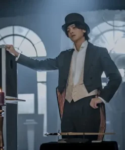 Lee Eul The Sound of Magic Black Tail Suiting Coat