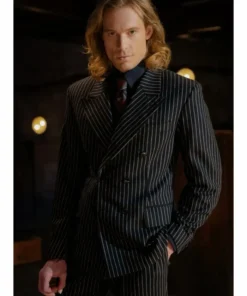 Lestat de Lioncourt Black Stripe Suit