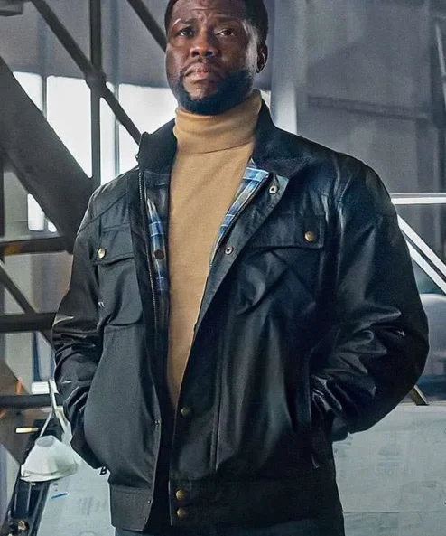Lift Kevin Hart Black Jacket