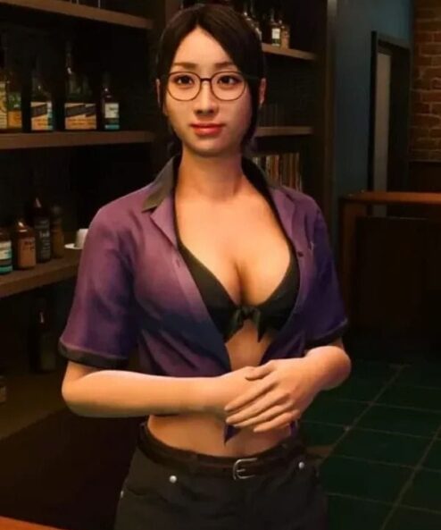 Like A Dragon Infinite Wealth Kei Purple Shirt