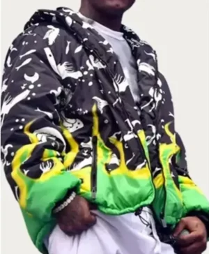 Lil Uzi Vert Puffer Hooded Jacket